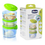 حافظة أكل تشِيكُو راقية 3 قطع +6M