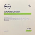 لصقة شفافة 4.4×4.4 سم عبوة 100 قطعة