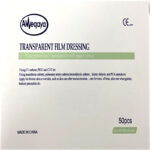 لصقة شفافة 7×6سم مع رفادة جلد عبوة 50 قطعة