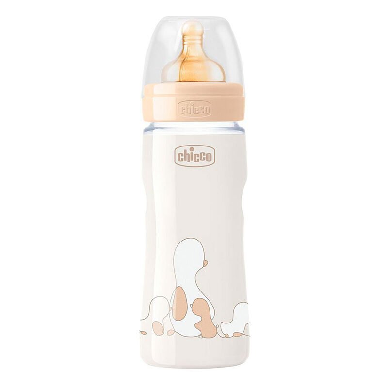 مرضعة بلاستيك -330- مطاط Orig.Touch (محايد) 4M+ Adjustable