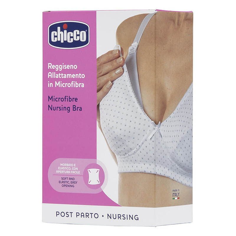 حمالة صدر لفترة الرضاعة من Chicco أبيض مقاس 6D