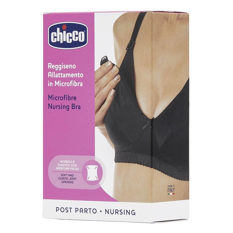حمالة صدر لفترة الرضاعة من Chicco أسود مقاس 4D