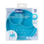 صحن أكل تشِيكُو سيليكون مقسم (بنات) +12M