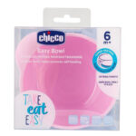 صحن أكل تشِيكُو سيليكون (بنات) +6M