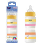 مرضعة بلاستيك -150- سيليكون (برتقالي أولاد) 0M+ Slow