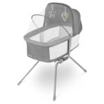 سرير السفر MALIN 3in1 من ليونيلو GREY STONE