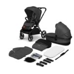 طاقم عربة ونوامة MIKA 2IN1 من ليونيلو GREY GRAPHITE