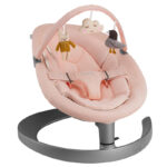 قعاد NUNA | LEAF GROW المتأرجح (مع قوس الألعاب) PEACH