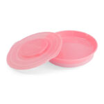 صحن أكل Plate (تُوِيسْت شِيكْ) PINK +6M