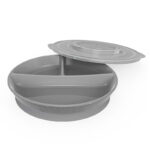 صحن أكل مقسم Divided (تُوِيسْت شِيكْ) GREY +6M