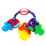 عضاضة NUBY قابلة للتبريد على شكل مفاتيح +3M