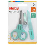 طاقم العناية بالأظافر NUBY (أخضر)