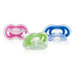 عضاضة NUBY على شكل لهاية +0M