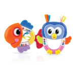 عضاضة NUBY على شكل سمكة +3M