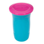 كوب NUBY -300ML- 360° WONDER (وردي) +6M