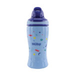 كوب NUBY -360ML- FLIP-IT STRAW (أزرق) +12M