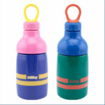 ترمس عادي NUBY -360ML- Drinking Bottle (أزرق + وردي)