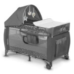 سرير بقاعدة غيار وسلة تخزين SVEN PLUS من ليونيلو GREY CONCRETE