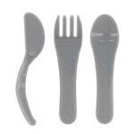 طاقم مائدة أكل (تُوِيسْت شِيكْ) -3ق- GREY +6M