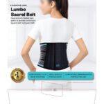 حزام داعم الفقرات القطنية العجزية أسود L [TYNOR]