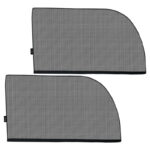 ستائر شمسية لنوافذ السيارة الخلفية SunBlocker من ليونيلو BLACK #حديث