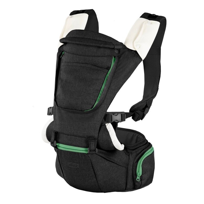 79147420000 حاملة الطفل SEAT BABY من Chicco للأب والأم PIRATE BLACK - الصورة 1