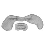 فراش الحمل للأم من Boppy لفترة الحمل CRISS CROSS GREY