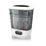 جهاز متقدم لتعقيم وتجفيف المراضع وملحقاتها من Baby Brezza أبيض