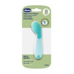 ملعقة أكل سيليكون - (أزرق) +8M #حديث